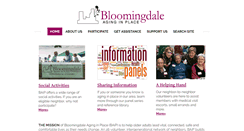 Desktop Screenshot of bloominplace.org