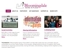 Tablet Screenshot of bloominplace.org